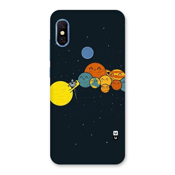 Planet Family Back Case for Redmi Note 6 Pro