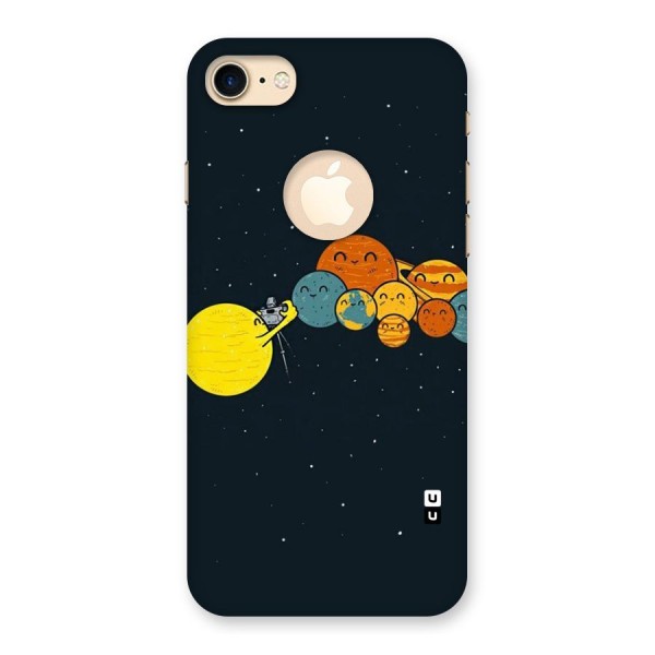 Planet Family Back Case for iPhone 7 Logo Cut