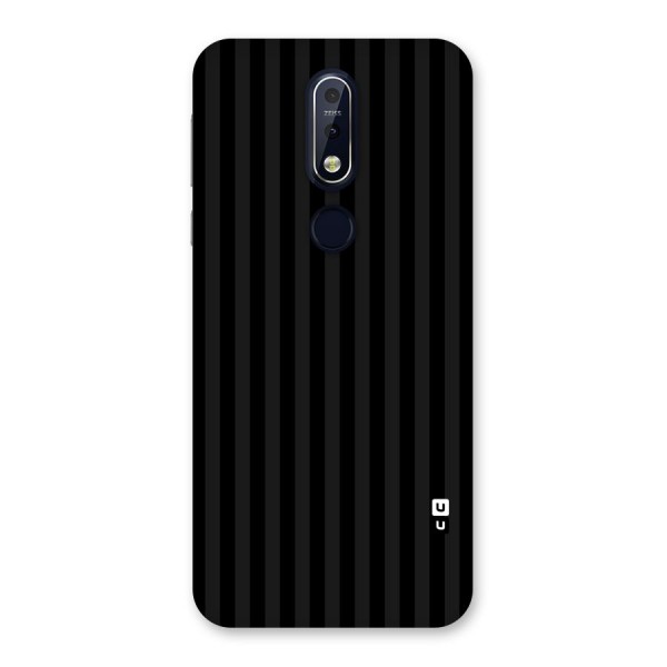 Pleasing Dark Stripes Back Case for Nokia 7.1