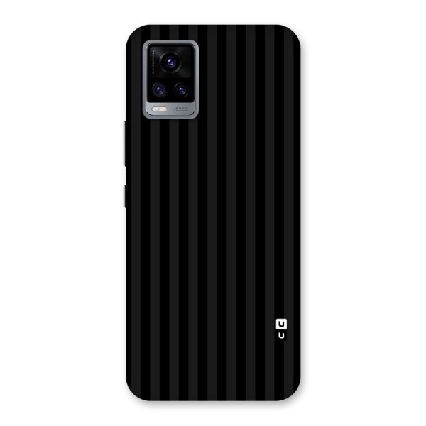 Pleasing Dark Stripes Back Case for Vivo V20