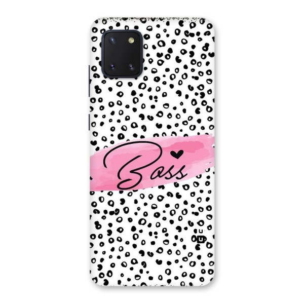 Polka Boss Back Case for Galaxy Note 10 Lite
