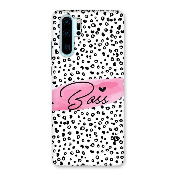 Polka Boss Back Case for Huawei P30 Pro