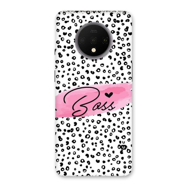 Polka Boss Back Case for OnePlus 7T