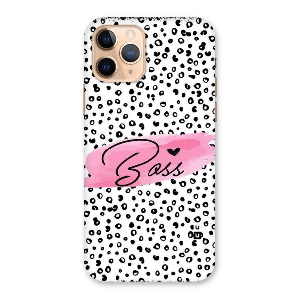 Polka Boss Back Case for iPhone 11 Pro