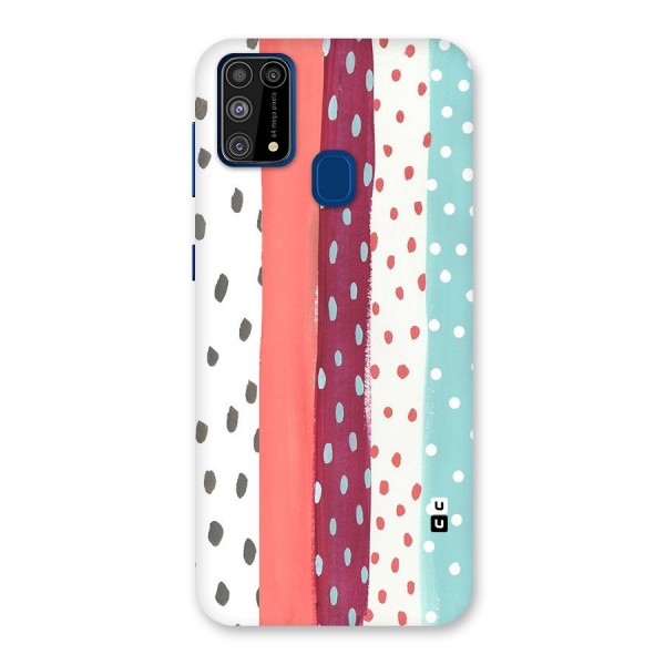 Polka Brush Art Back Case for Galaxy F41