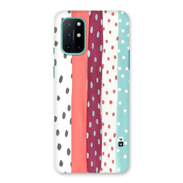 Polka Brush Art Back Case for OnePlus 8T