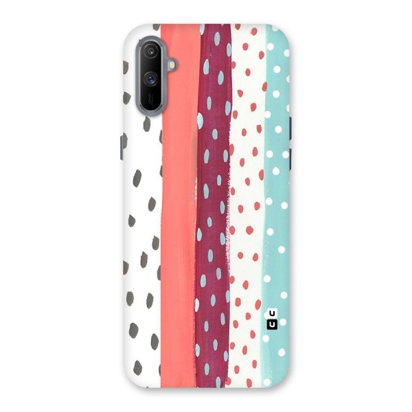 Polka Brush Art Back Case for Realme C3