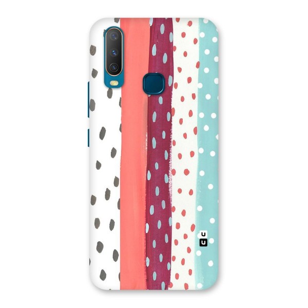 Polka Brush Art Back Case for Vivo Y11