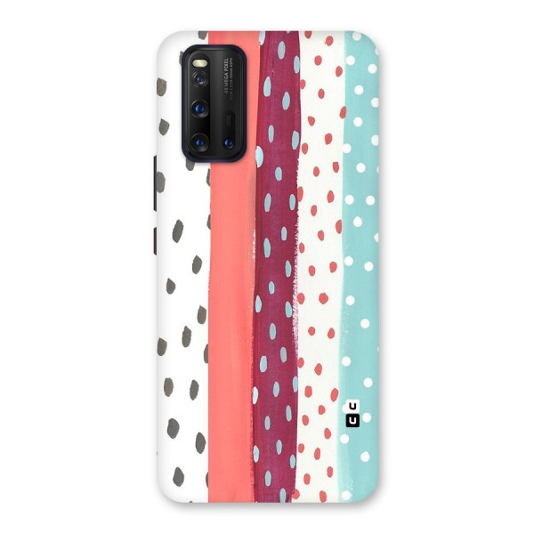 Polka Brush Art Back Case for Vivo iQOO 3