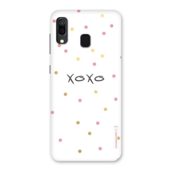 Polka Hugs Back Case for Galaxy A20