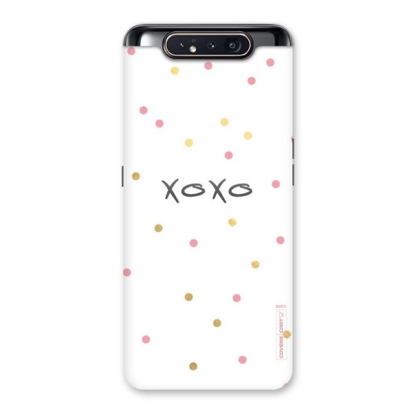 Polka Hugs Back Case for Galaxy A80