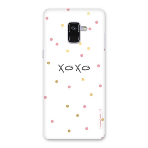 Polka Hugs Back Case for Galaxy A8 Plus