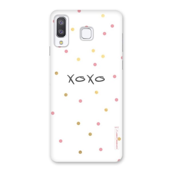 Polka Hugs Back Case for Galaxy A8 Star