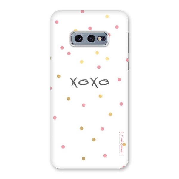 Polka Hugs Back Case for Galaxy S10e