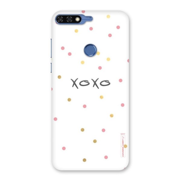 Polka Hugs Back Case for Honor 7C