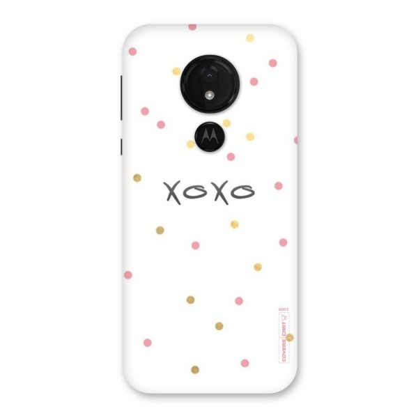 Polka Hugs Back Case for Moto G7 Power