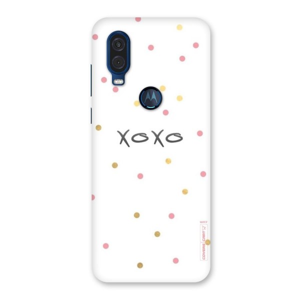 Polka Hugs Back Case for Motorola One Vision