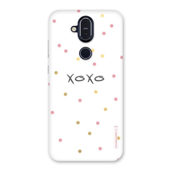 Polka Hugs Back Case for Nokia 8.1