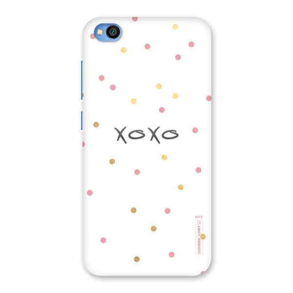 Polka Hugs Back Case for Redmi Go