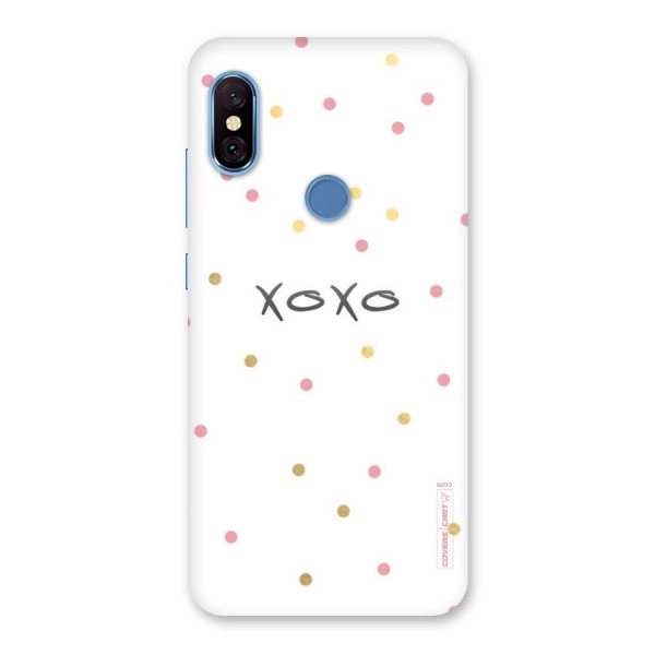 Polka Hugs Back Case for Redmi Note 6 Pro