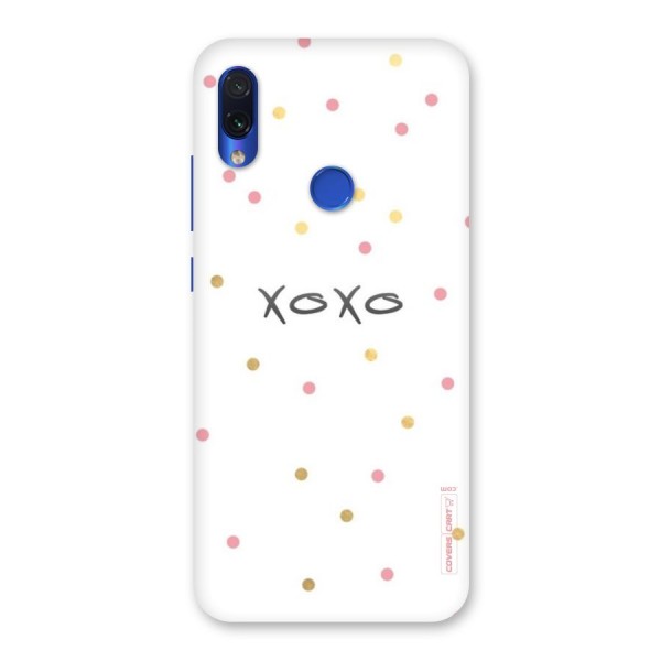 Polka Hugs Back Case for Redmi Note 7