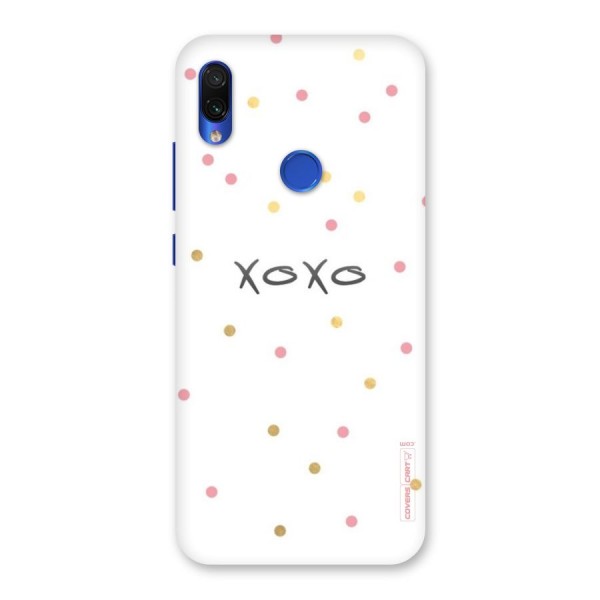 Polka Hugs Back Case for Redmi Note 7S