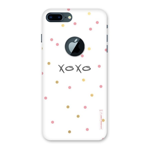 Polka Hugs Back Case for iPhone 7 Plus Logo Cut