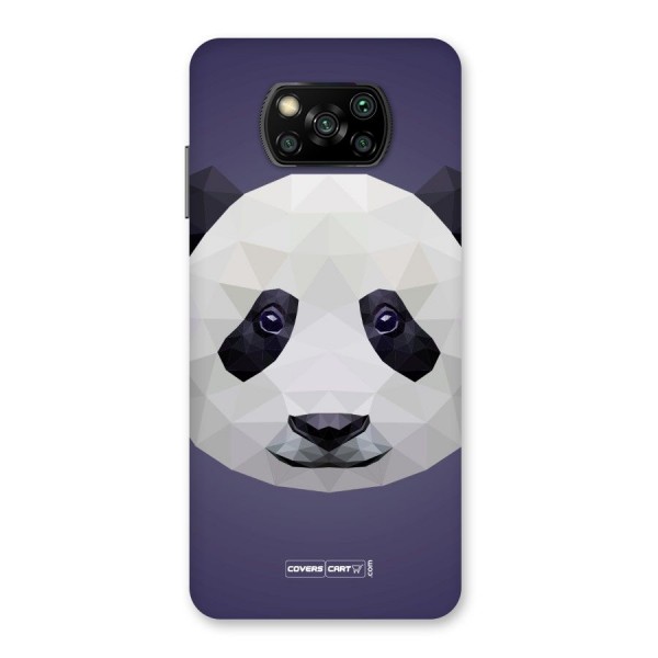Polygon Panda Back Case for Poco X3