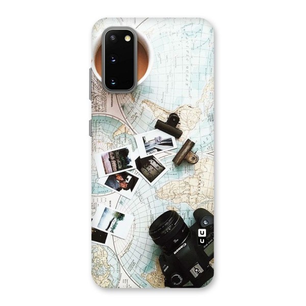 Post Stamps Travel Back Case for Galaxy S20