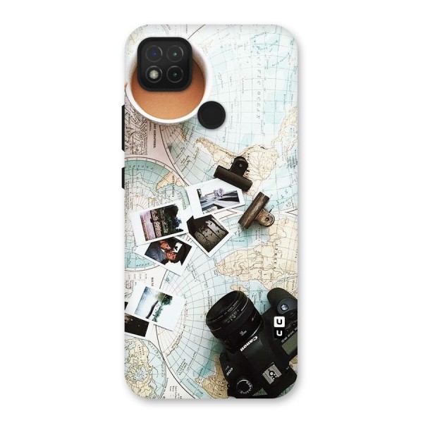 Post Stamps Travel Back Case for Redmi 9