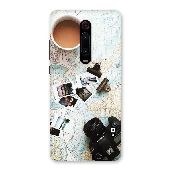 Post Stamps Travel Back Case for Redmi K20 Pro