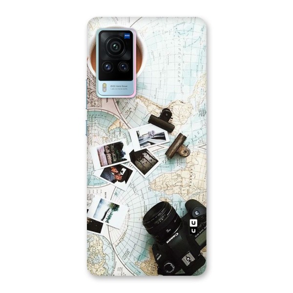 Post Stamps Travel Back Case for Vivo X60 Pro