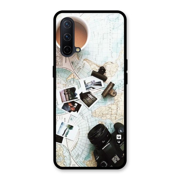 Post Stamps Travel Glass Back Case for OnePlus Nord CE 5G