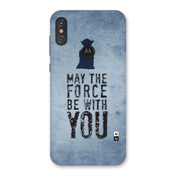 Power With You Back Case for Motorola One Power