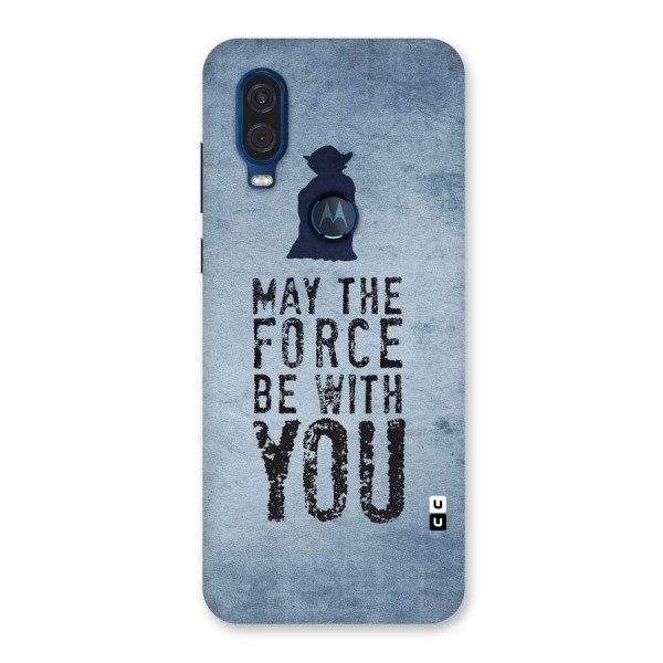 Power With You Back Case for Motorola One Vision