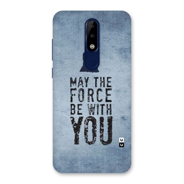Power With You Back Case for Nokia 5.1 Plus
