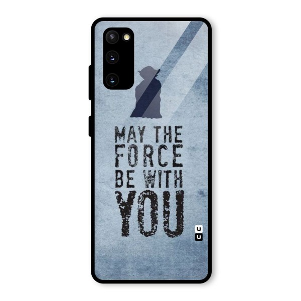 Power With You Glass Back Case for Galaxy S20 FE