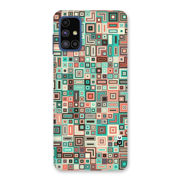 Pretty Boxes Design Back Case for Galaxy M51
