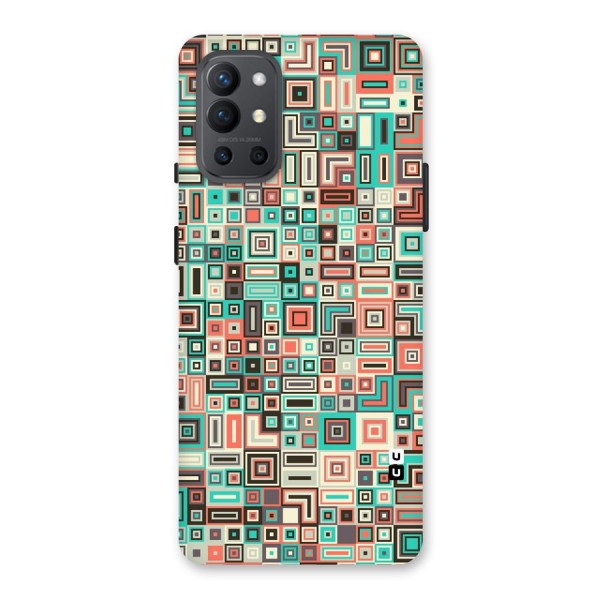 Pretty Boxes Design Back Case for OnePlus 9R
