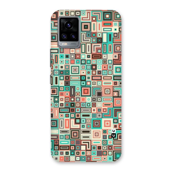 Pretty Boxes Design Back Case for Vivo V20