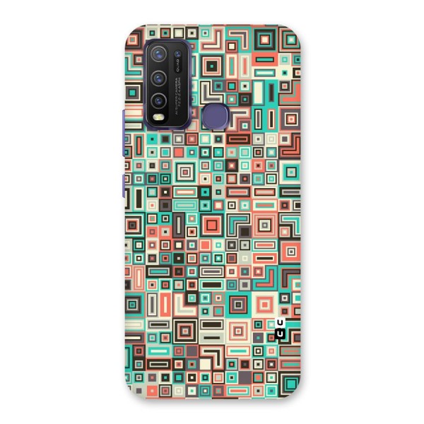 Pretty Boxes Design Back Case for Vivo Y30