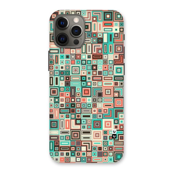 Pretty Boxes Design Back Case for iPhone 12 Pro Max