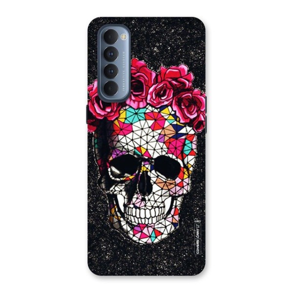 Pretty Dead Face Back Case for Reno4 Pro