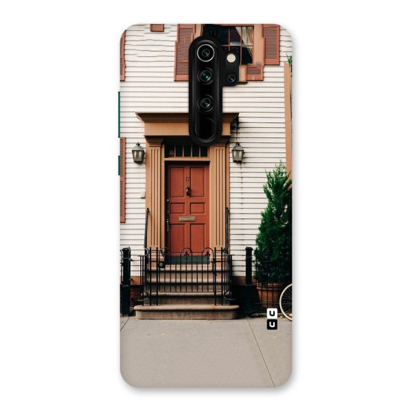 Pretty Orange Door Back Case for Redmi Note 8 Pro