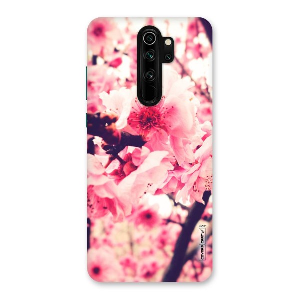 Pretty Pink Flowers Back Case for Redmi Note 8 Pro