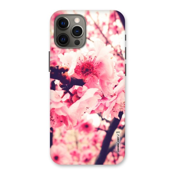 Pretty Pink Flowers Back Case for iPhone 12 Pro Max
