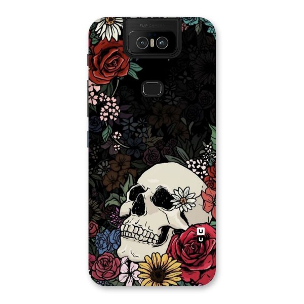 Pretty Skull Back Case for Zenfone 6z