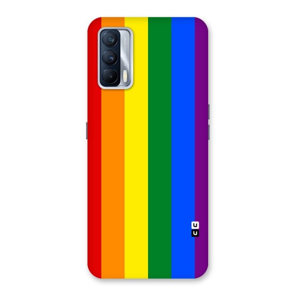 Pride Rainbow Stripes Back Case for Realme X7