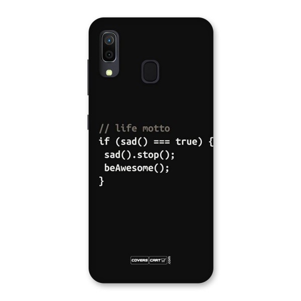 Programmers Life Back Case for Galaxy A20