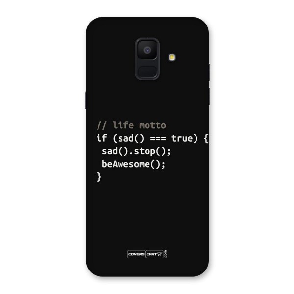 Programmers Life Back Case for Galaxy A6 (2018)